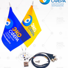 Вибродатчик трехосевой, входящий в состав шумомера-виброметра ЭКОФИЗИКА ВИБРОШУМ