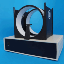 Образец для контроля качества измерений параметров переменного электромагнитного поля