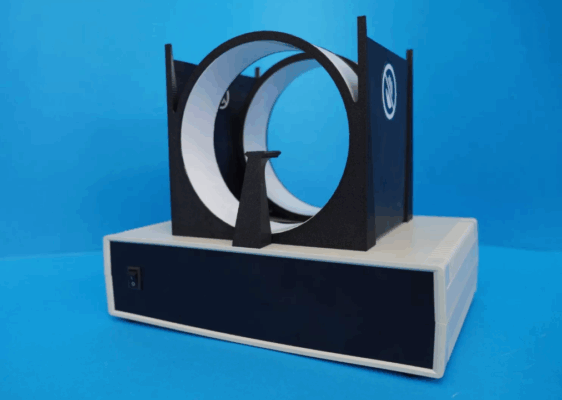 Образец для контроля качества измерений параметров переменного электромагнитного поля