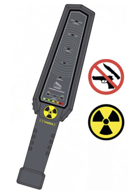 Радиационный монитор с металлодетектором «Матрешка Гамма»